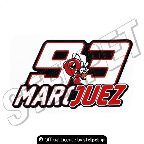 Αυτοκόλλητο Marquez 93 Stickers Par